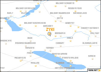 map of Zyki