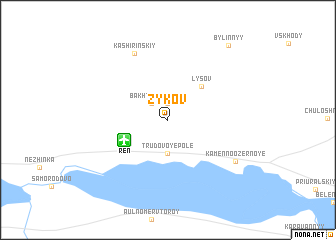 map of Zykov
