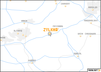 map of Zylkha