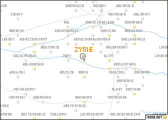 map of Zynie