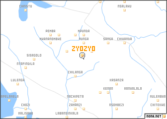 map of Zyozyo