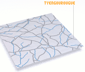 3d view of Tyengourougué