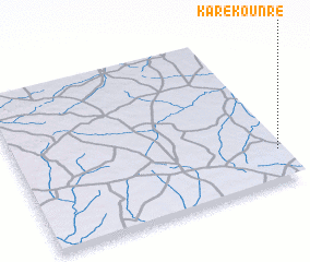 3d view of Karékounré