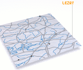 3d view of Lezay