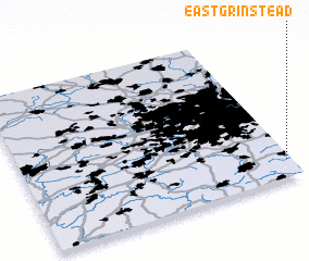 3d view of East Grinstead