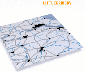 3d view of Little Grimsby