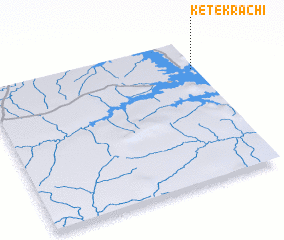 3d view of Kete Krachi