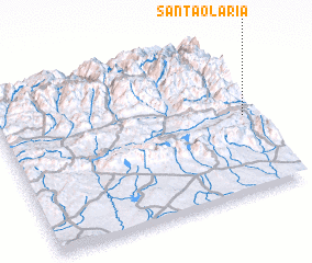 3d view of Santa Olaria