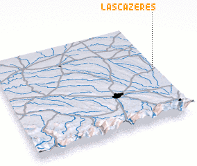 3d view of Lascazères