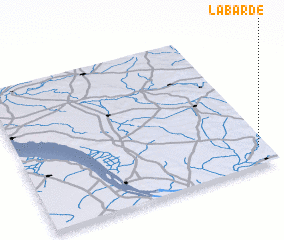 3d view of La Barde