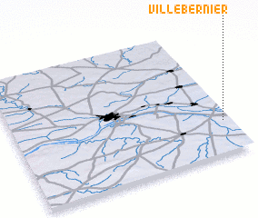 3d view of Villebernier