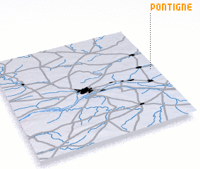 3d view of Pontigné