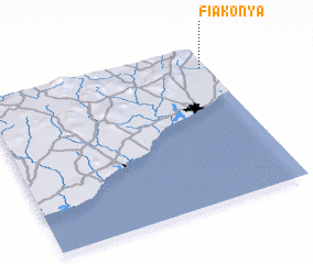 3d view of Fiakonya