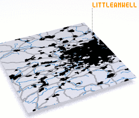 3d view of Little Amwell