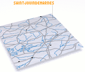 3d view of Saint-Jouin-de-Marnes