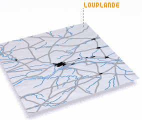 3d view of Louplande