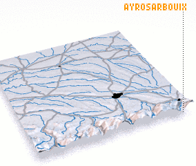 3d view of Ayros-Arbouix