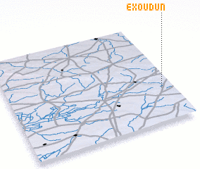 3d view of Exoudun