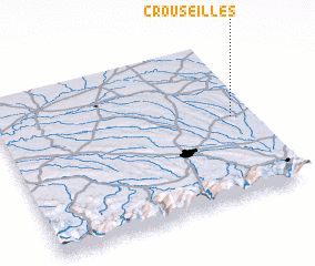 3d view of Crouseilles