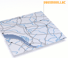 3d view of Vaux-Rouillac