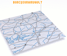 3d view of Borcq-sur-Airvault