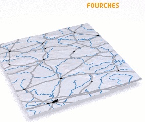 3d view of Fourches