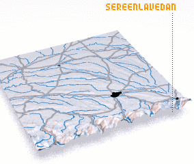 3d view of Sère-en-Lavedan