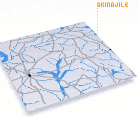 3d view of Akinajile