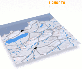 3d view of La Macta