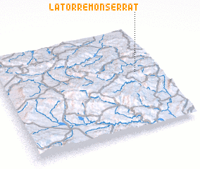 3d view of La Torre Monserrat
