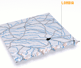 3d view of Lombia