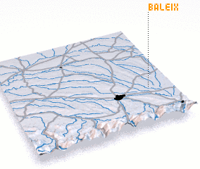 3d view of Baleix