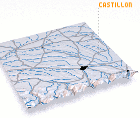 3d view of Castillon