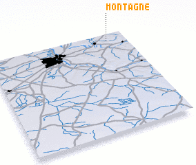 3d view of Montagne