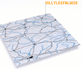 3d view of Villy-lès-Falaise