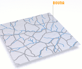 3d view of Bouna