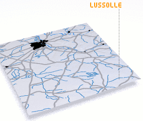 3d view of Lussolle