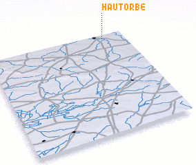 3d view of Haut-Orbé