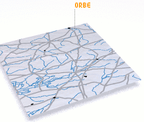 3d view of Orbé