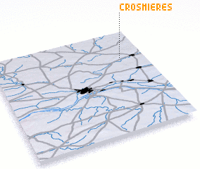 3d view of Crosmières