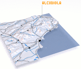 3d view of Alcudiola