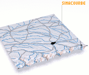 3d view of Simacourbe