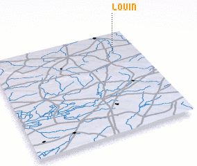 3d view of Louin