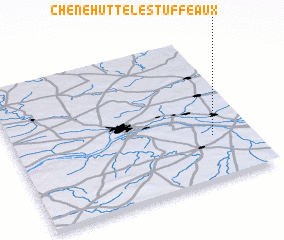 3d view of Chènehutte-les-Tuffeaux