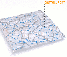 3d view of Castellfort