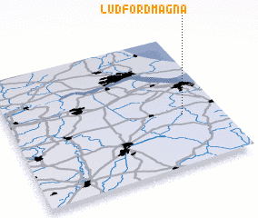3d view of Ludford Magna