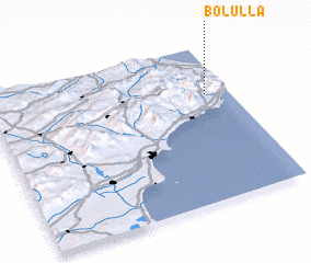 3d view of Bolulla