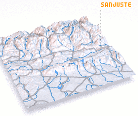 3d view of San Juste