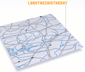 3d view of La Mothe-Saint-Héray