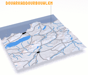 3d view of Douar Kaddour Bou Alem